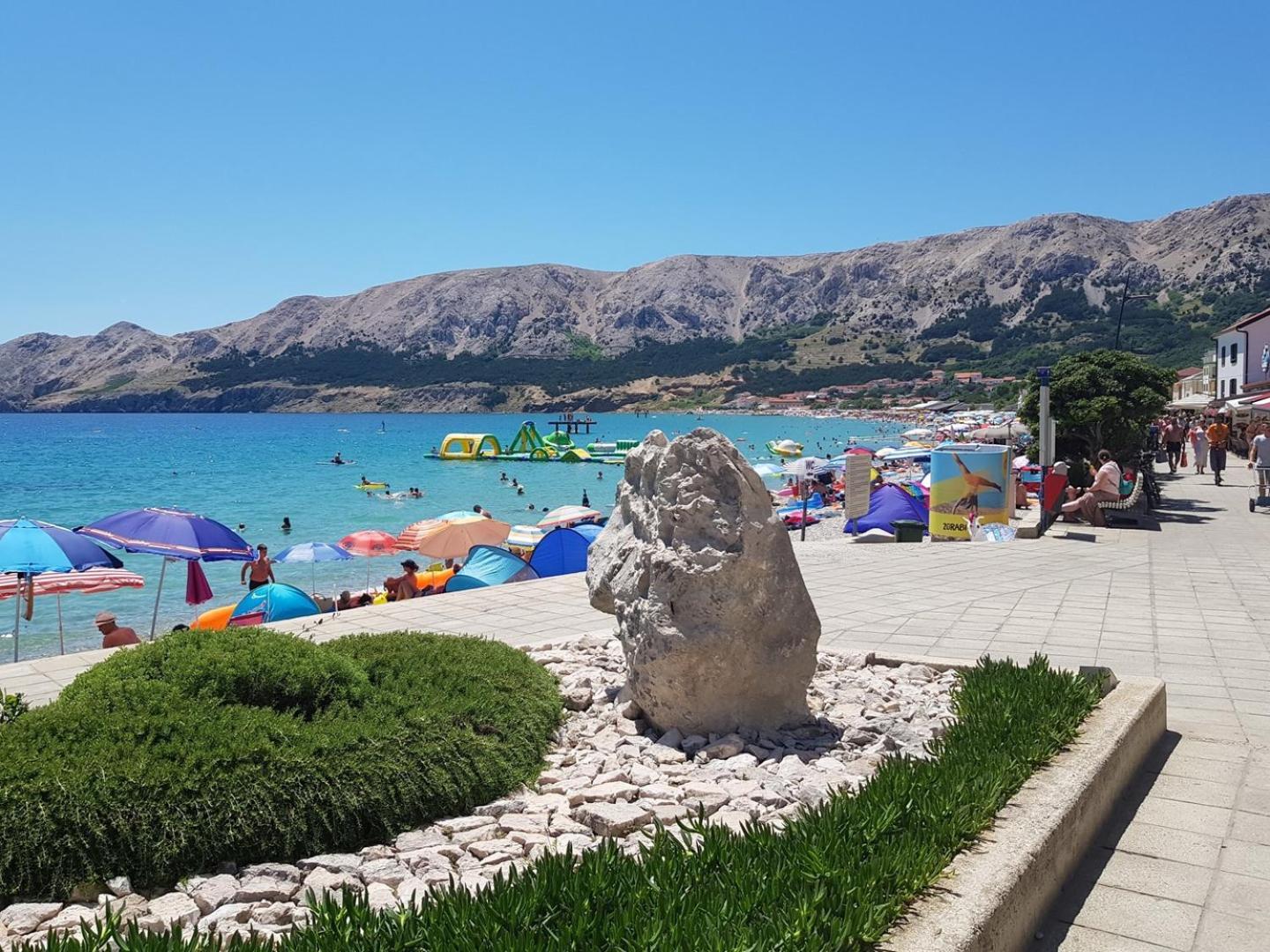 Apartments Aquarium Dorcic Baška Exteriör bild